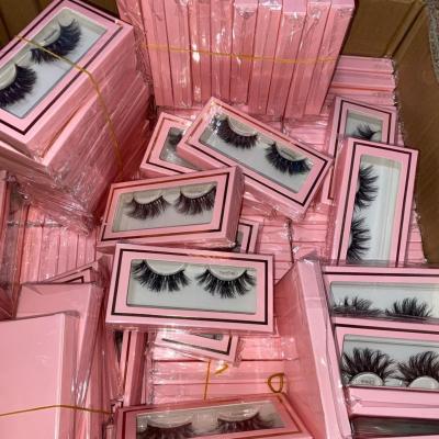 China Wholesale Durable Invisible Eyelash Packaging Mink Lahes 3D Mink Eyelashes Private Label Strip Custom for sale