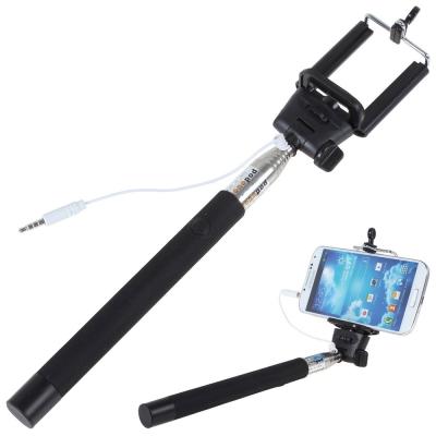 China Pen style mini wired selfie stick  for smartphones , Handheld Stick Monopod for sale