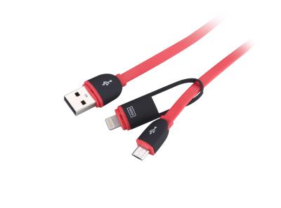 중국 편평한 국수 5 Pin 이동 전화 usb 데이터 케이블 인조 인간/IOS 전화 판매용