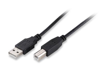 China Black 45pa PVC 5pin Micro USB Extension Cable for home / office for sale