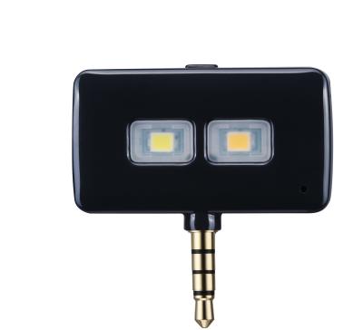 China Square Mini Selfie led Flash Light For Mobile Phone , Android iPhone 6 Flash Light LED for sale