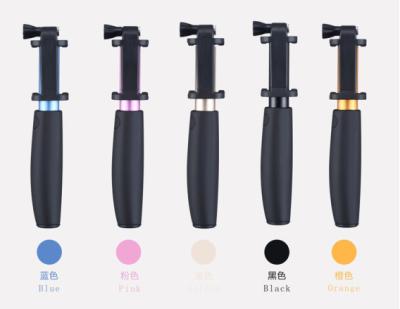 China Mini Pocket Bluetooth Selfie Stick Durable 215mm Folded Length for sale