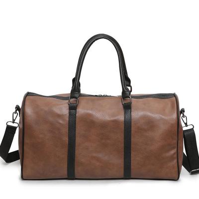 China Amazon Eco-Friendly Wholesale Custom Designer Travel Bag Manufacturer Bag Tone Outdoor Leather Bag for sale