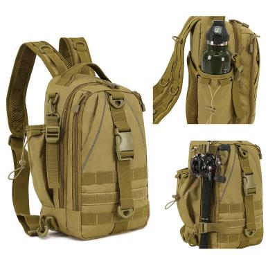 China Multifunctional Anti-theft Camouflage Travel Sports Hiking Military Tactical Backpack For Mountain Trunk Climbing Bag for sale