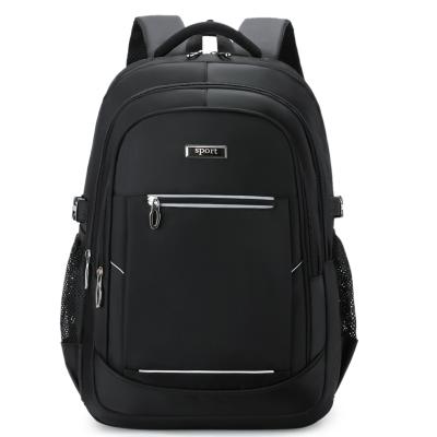 China New simple motion detection men's management computer backpack travel high school students high school large capacity school bag for sale