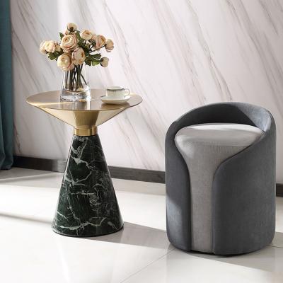 China New Design Modern Luxury Special Legs Marble Round Side Coffee Tables For Living Room Furniture for sale