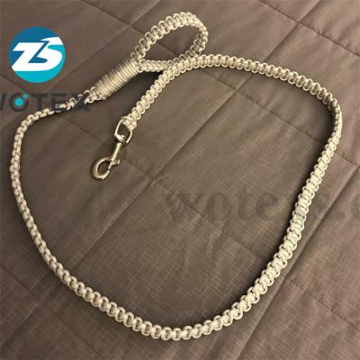 China PL006 Viable Custom Design Handmade Good Quality Dog Cotton Rope Leash Macrame Pets Leashes Accessory for sale