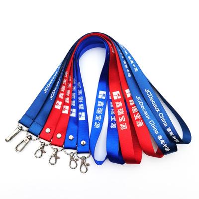 China Promotional gift customized high quality thickened nylon lanyard, accept custom LOGO lanyard nylon for sale