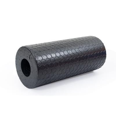 China Custom Durable Home Foam Roller Yoga Pilates Massage Training Roller Kit Yoga Pilates Massage Training Hollow Logo Exercise Epp Foam Roller for sale