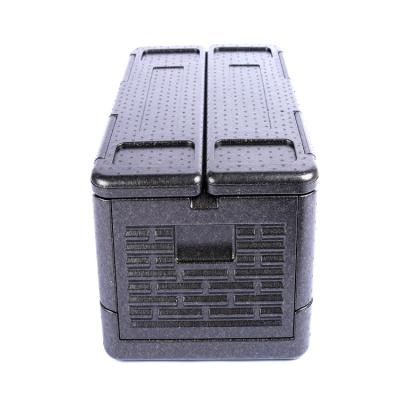 China Waterproof 2020 Wholesale Plastic Cooler Flip Box PPE Foam Box for sale