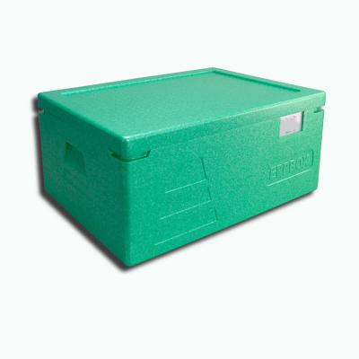 China Wholesale Waterproof Foldable Durable EPP Foam Flip Box Foldable Iceless Cooler Box Insulated Lightweight Cold Chest Camping for sale