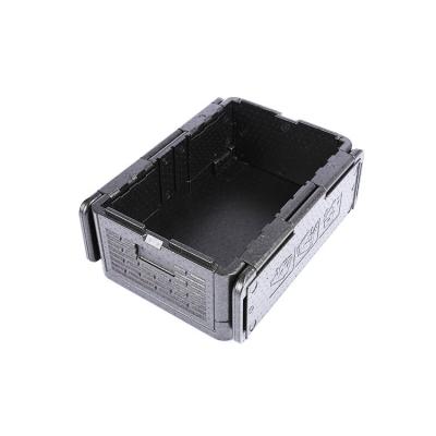 China Large Capacity 40l Containers Shipping Food Delivery Waterproof PPE Thermal Foam Insulated Cooler Box for sale