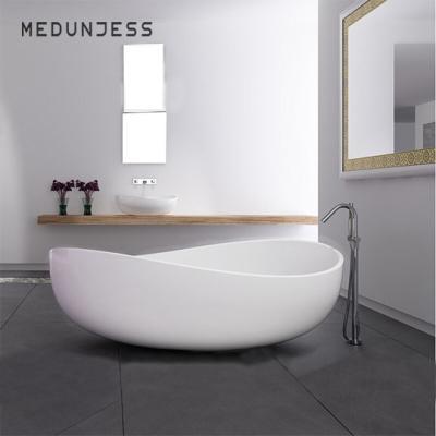 China Art Design Bathtub Freestanding Resin Freestanding High Quality Irregular Easy Clean Bathtub Free Standing Tubebath Tubebath Stone Badewanne for sale