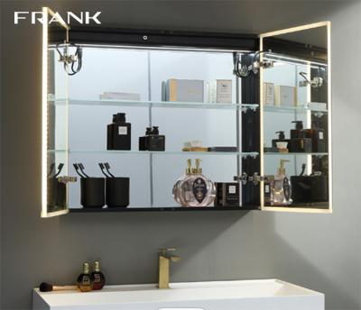 China Lighted Bathroom Vanity Mirror Lighting Bathroom Mirror Cabinet Wall Mount Mirror For Bathroom for sale