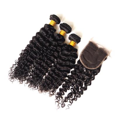 China Factory Hotsale Loose Raw Indian Hair Wholesale Price Loose Wave Virgin Unprocessed Curly Wave Hair Weaves for sale