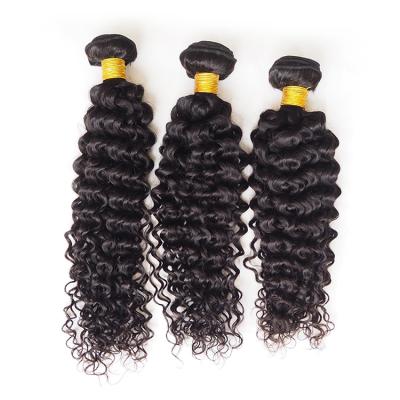 China Factory Hotsale Loose Raw Indian Hair Wholesale Price Free Sample 100% Unprocessed Virgin Brazilian Deep Wave Hair for sale