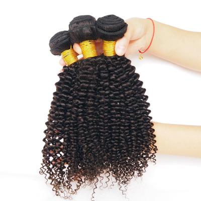 China Custom Curly Curly Label Factory Wholesaler Price Deep Ends 100% Virgin Brazilian Kinky Curly Hair Weave for sale