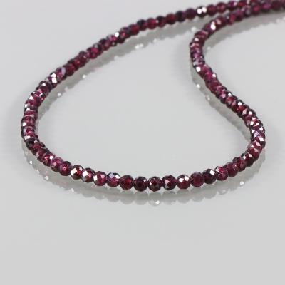 China CLASSIC Purple Necklace Garnet Gemstone Jewelry Garnet Necklace Bracelet Garnet Stone Garnet Necklace Bracelet Gemstone Beads for sale