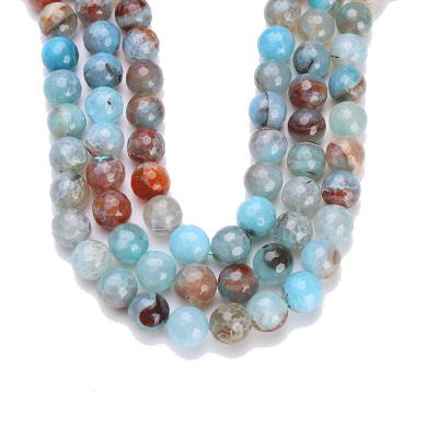 China 13-14mm Faceted Stone Beads Making Natural Gemstone Beads Stone Beads For Jewelry Making for sale