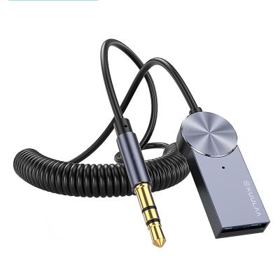 China aux cable Support Music Call Pad and GPS Adapter for Car 3.5mm Jack Aux BT 5.0 Receiver Speaker Audio Music Transmitter for sale