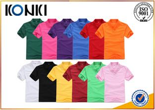 China O costume colorido imprimiu os polos, polos personalizados para mulheres à venda