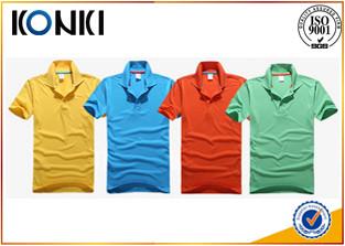 Cina Manica su ordinazione ricamata variopinta di short della camicia di polo per la promozione in vendita