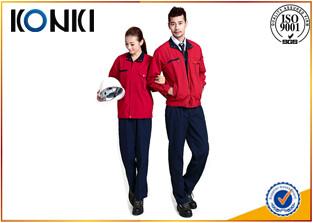 China Durable Material Work Uniforms Long Sleeve Different colors Suit for Adults for sale