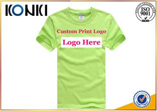 China Adults Cotton Silk Screen Printing Custom T Shirts With Short Sleeve for sale