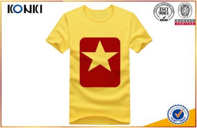 China Los diversos colores modifican su propia camisa para requisitos particulares, diseño simple O - camisetas del cuello en venta