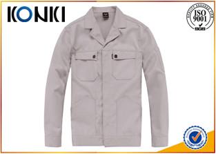 China Winter Durable Custom Jackets Uniforms , Long Sleeve Scrub Jacket Top for sale