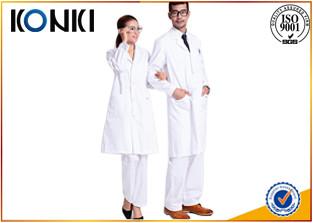 China Comfortable White Medical Scrubs Uniforms , Medical Lab Coats For Doctor for sale