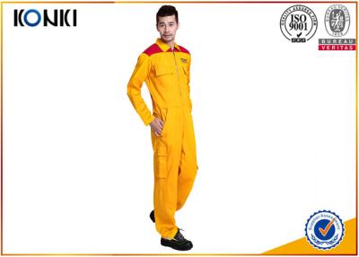 Cina In generale arancio personale di colore delle camice uniformi automobilistiche per l'uomo in vendita