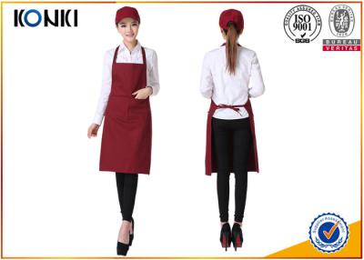 China Portable Custom Cooking Aprons , Waitress Personalized Chef Aprons for sale