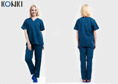 China V Neck Surgical Gown  Medical Scrubs Uniforms For Men And Women for sale