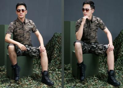 Chine Habillement militaire de camouflage d'armée d'uniformes de robe de douilles courtes faites sur commande à vendre