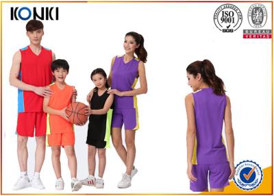 Chine Débardeur uniforme de basket-ball de sports faits sur commande d'impression de sublimation pour l'étudiant d'école à vendre