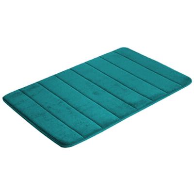 China Safe And Environmentally Friendly Bathroom Memory Sponge Floor Sustainable Non-slip Bath Mat for sale