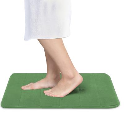 China Sustainable Soft Bathing Room Soft Bathroom Memory Foam Quick Dry Bath Mat Slip-Resistant for sale