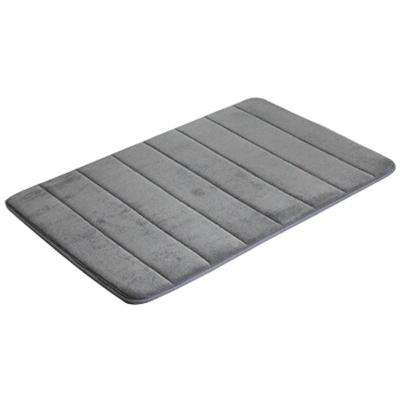 China Sustainable Wholesale Home Non Slip Bath Mat Bathroom Carpet Soft Memory Foam Bath Mat for sale