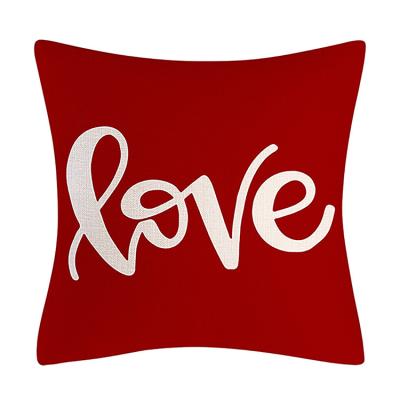 China PORTABLE sublimation personalized heart panel pillow case cover for valentines day gift for sale