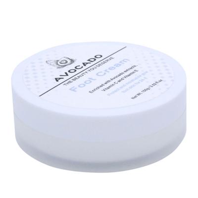 China Moisturizing Nourishing Whitening Private Label Shea Butter Foot Care Whitening Peeling Off Exfoliating Foot Cream for sale