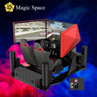 China Amusement Parks Factory Direct Sale 3 Screens Car Racing Game Machine VR Driving Simulator for sale