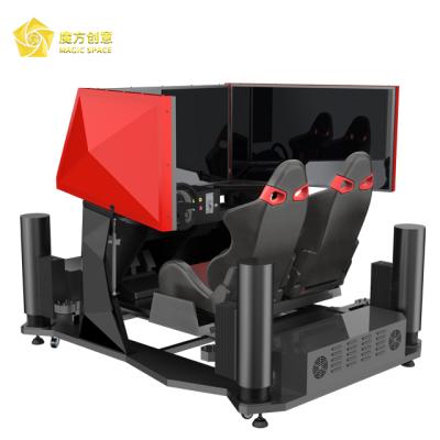 China Indoor playground equipment simulador carro de manejo 3 screens F1 racing car simulator for sale L2600xW2360xH1600mm for sale