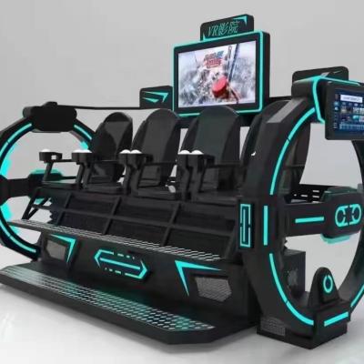 China Amazing Product VR Machine 9D Cinema Game 9D Virtual Reality Cinema 9D VR 4 Seats For Fun L3.12*W1.65*H2.2M for sale