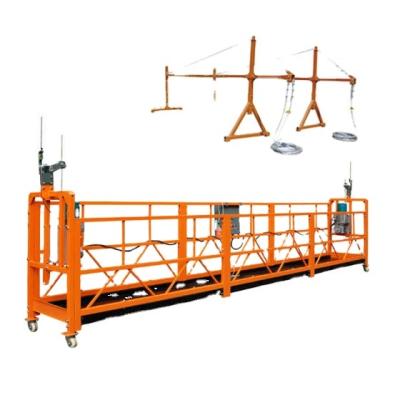 China ZLP800 630 Chinese Hot Galvanized Rope Suspended Platform Construction Cradle for sale