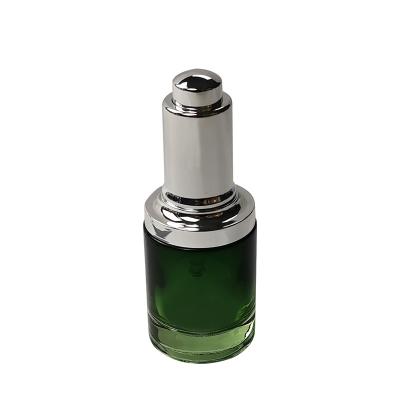 China Factory Cosmetic Supply Frosting Glass Dropper Bottles Glass Serum Dropper Bottle for sale