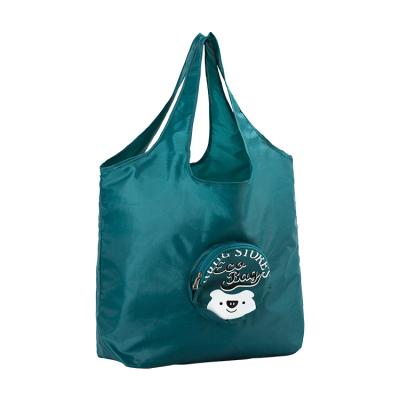 China Promotional Cheap Polyester Foldable Shopping Bag Eco - Friendly for sale