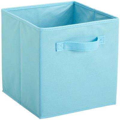 China Folding Square Handled - Collapsible - Non Woven Fabric Storage Boxes for sale