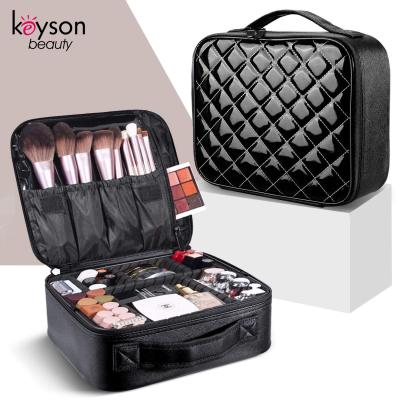 China KEYSON Fashion Professional Make Up Organizer Cosmetic Makeup Train Case Organizer for sale