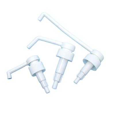 Китай Non Spill 24/410 28/410 32/410 White Long Nozzle Plastic Push Lotion Pump Spray Pumps Made In China продается